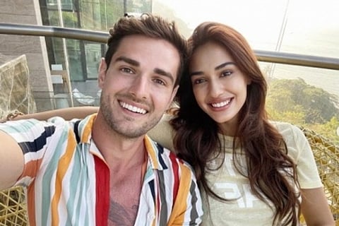 Aleksandar Ilic (left) Disha Patani(Right) (Image Courtesy: IANS)