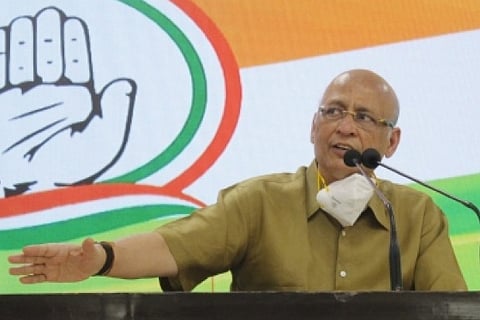 Congress Rajya Sabha MP Abhishek Manu Singhvi(Image Courtesy: IANS)