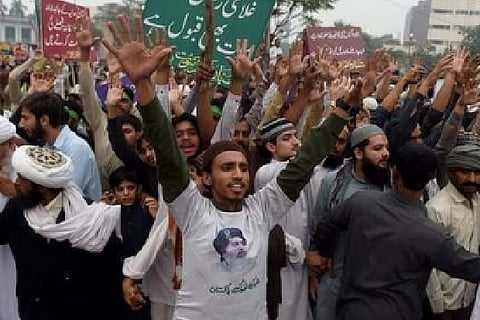 TLP supporters.