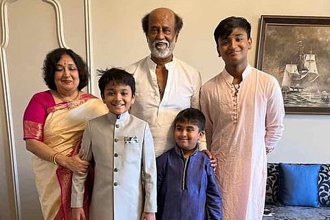 Image Courtesy: Twitter/@rajinikanth
