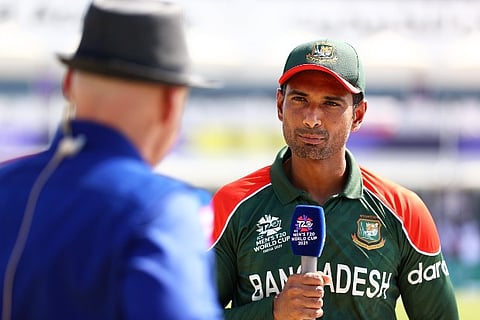 Bangladesh Captain Mahmudullah (Source: Twitter/@T20WorldCup)