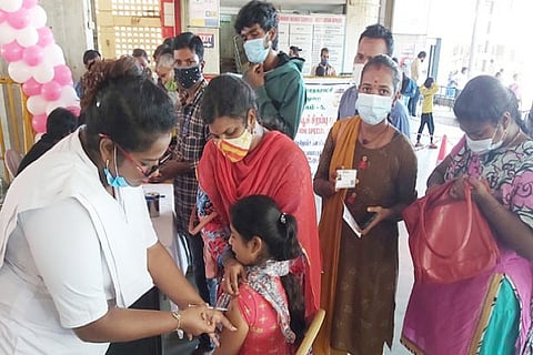 Mega vaccination drive conducted in Tamil Nadu (File Photo)