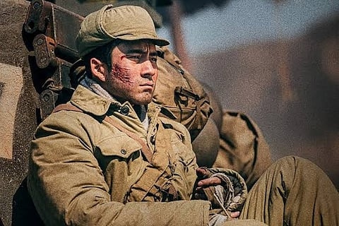 A still from The Battle of Lake Changjin