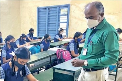 A class in session on Wednesday