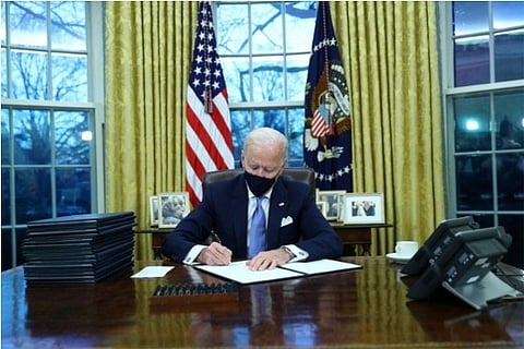File photo: US President Joe Biden