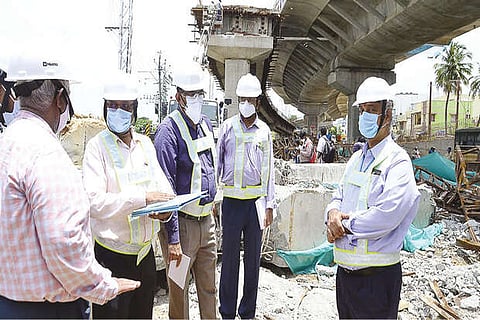 Experts inspect collapsed bridge in Madurai, report in 10 days