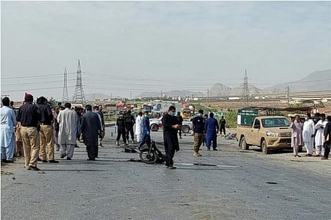 Source: Reuters; The blast injured nearly 20 and killed 3 FC personnel