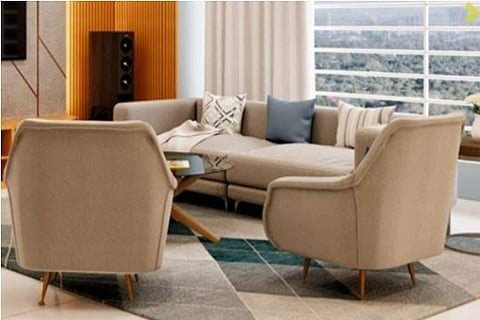 Residential furniture set (Credit: Website of Flipspaces)