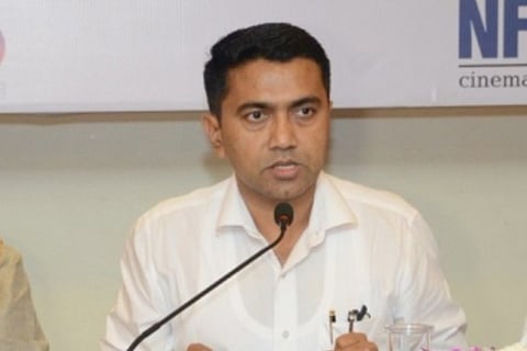File photo of Goa CM Pramod Sawant.