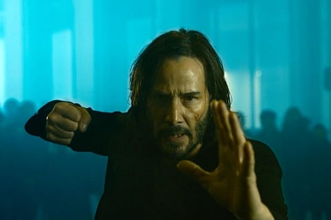 Keanu Reeves from The Matrix Resurrections