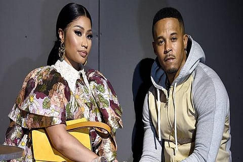 Nicki Minaj and her husband Kenneth Petty (File Photo)
