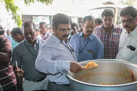 File photo: Food Safety officials raid different eateries in Chennai