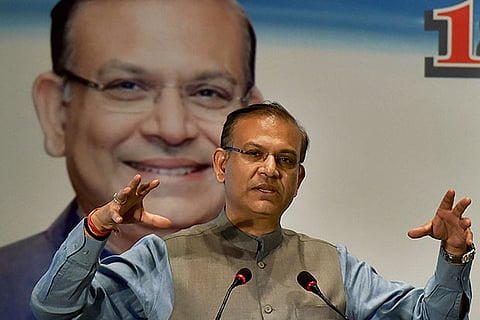 Former Civil Aviation Minister Jayant Sinha