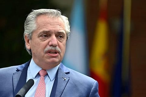 File Photo: Argentine President Alberto Fernandez
