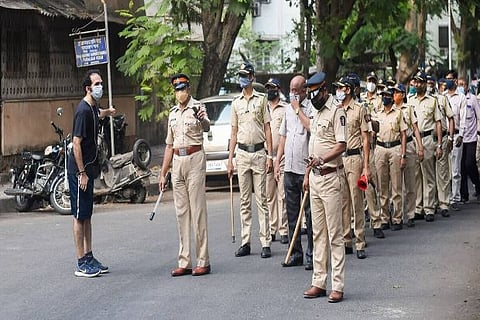 File photo of Maharashtra police