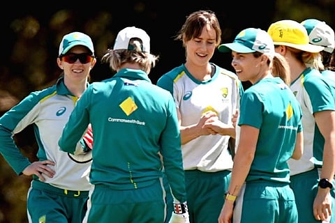 Australian Women's Team (Image Courtesy: IANS)