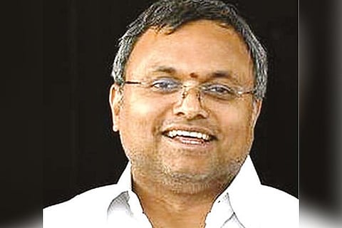 Karti Chidambaram.
