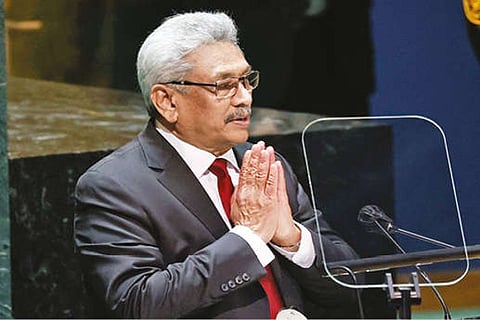 Gotabaya Rajapaksa at the 76th Session of UN General Assembly