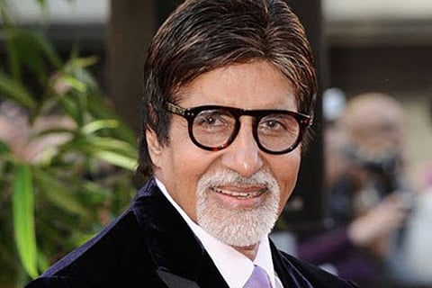 Bollywood superstar Amitabh Bachchan