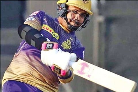 Sunil Narine struck a quick-fire 21 off 10 balls to tilt the match in Kolkata?s favour