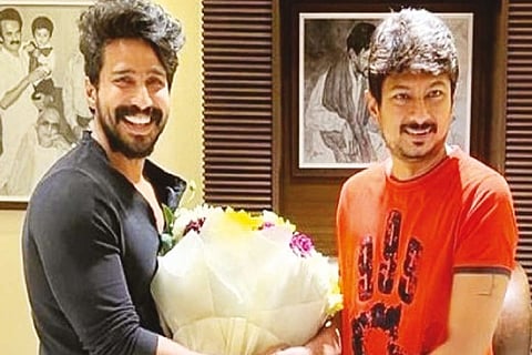 Vishnu Vishal and Udhayanidhi Stalin