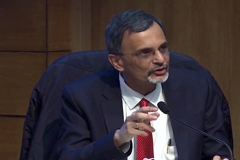 Chief Economic Advisor V Anantha Nageswaran (Credit: ANI)