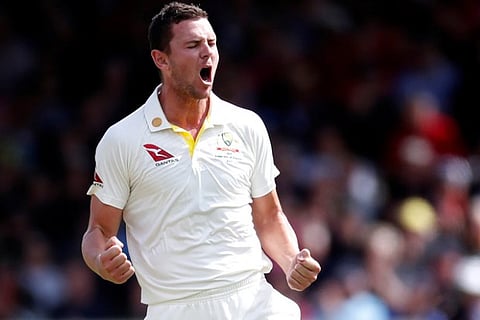 Australian pacer Josh Hazlewood (Image Courtesy: Reuters)