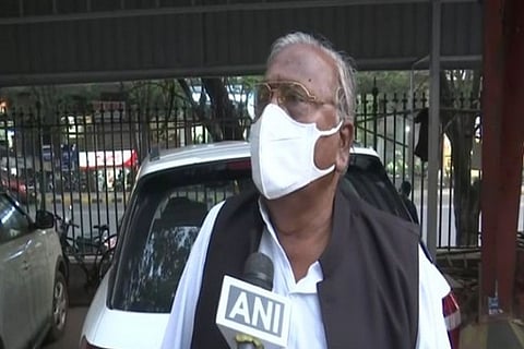 Congress leader V Hanumantha Rao (Image credit: ANI)