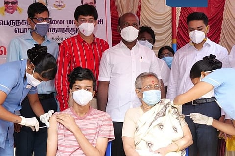 4,17,908 have been administered the vaccine. (Image credit: Twitter/@Subramanian_ma)