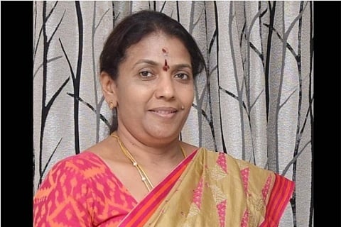 Former AIADMK minister Gokula Indira. File photo