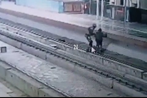 Screengrab from the video