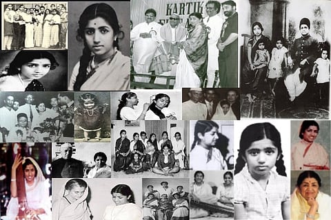 Photos of Lata Mangeshkar