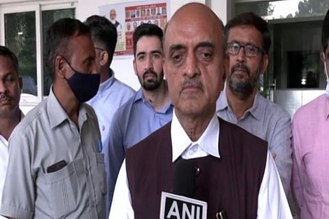 Union Minister of State for Finance, Bhagwat Kisanrao Karad (Source: ANI)