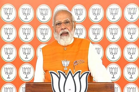 Prime Minister Narendra Modi will hold public meetings on February 14, 16 and 17