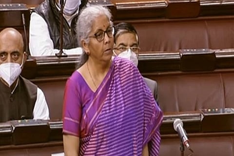 Finance Minister Nirmala Sitharaman