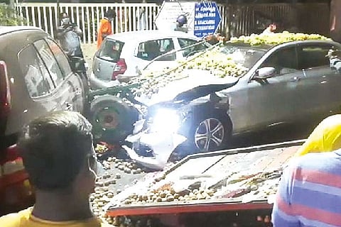 Visuals from the spot