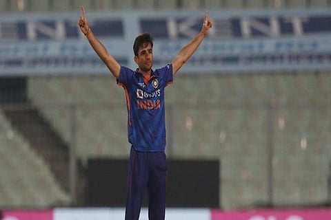 Indian Cricketer Ravi Bishnoi (Image Credit: ANI)