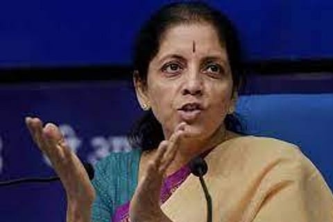 Finance Minister Nirmala Sitharaman