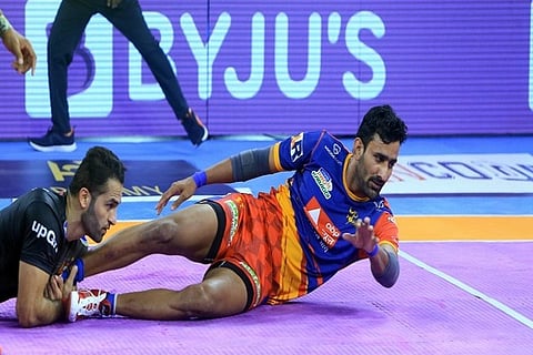 UP Yoddha's Surender GIll (Image Courtesy: ANI)