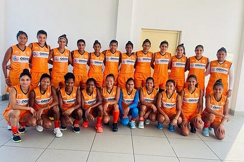 Hockey India team (Image Courtesy: ANI)