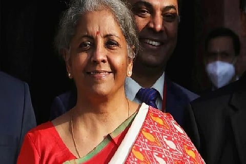 Union Finance Minister Nirmala Sitharaman (Credit: Reuters)