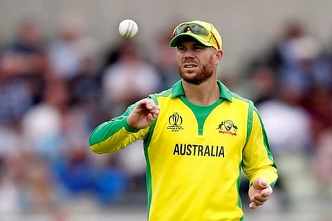 Australia batter David Warner (Image Courtesy: ANI)