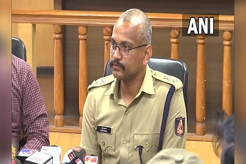 Shivamogga Superintendent of police BM Laxmi Prasad (Image credit: ANI)