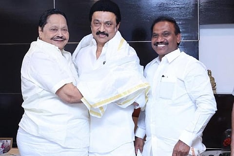 DMK leaders congratulate Stalin for his landslide victory in TN Urban polls