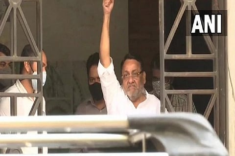 NCP leader Nawab Malik (Source: ANI)