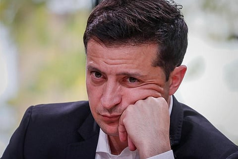 Ukrainian President Zelensky. File photo