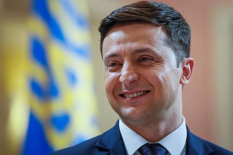 Ukrainian President Zelensky. File photo
