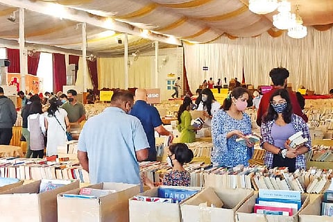 A glimpse of Load the box book fair