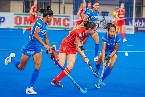 FIH Pro League, India vs Spain (Photo:Twitter/@Odisha Sports)