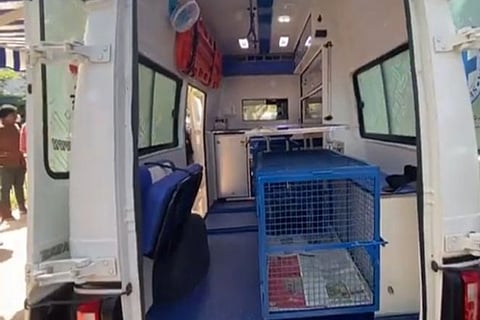 Screengrab from the video